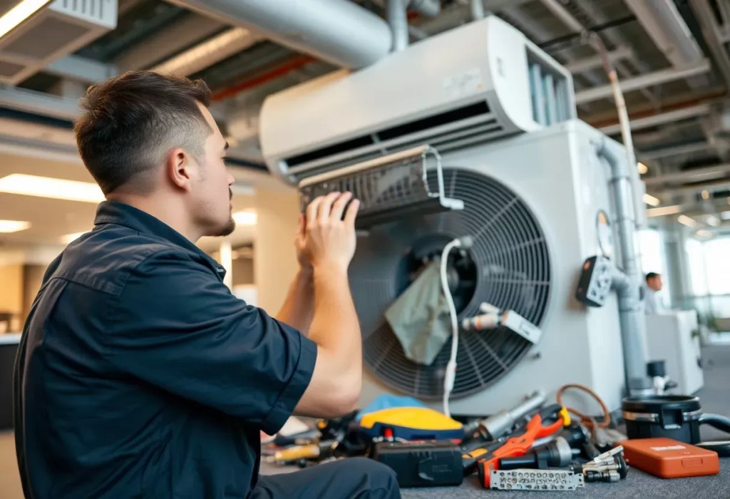 صيانه المكيفات المركزيه